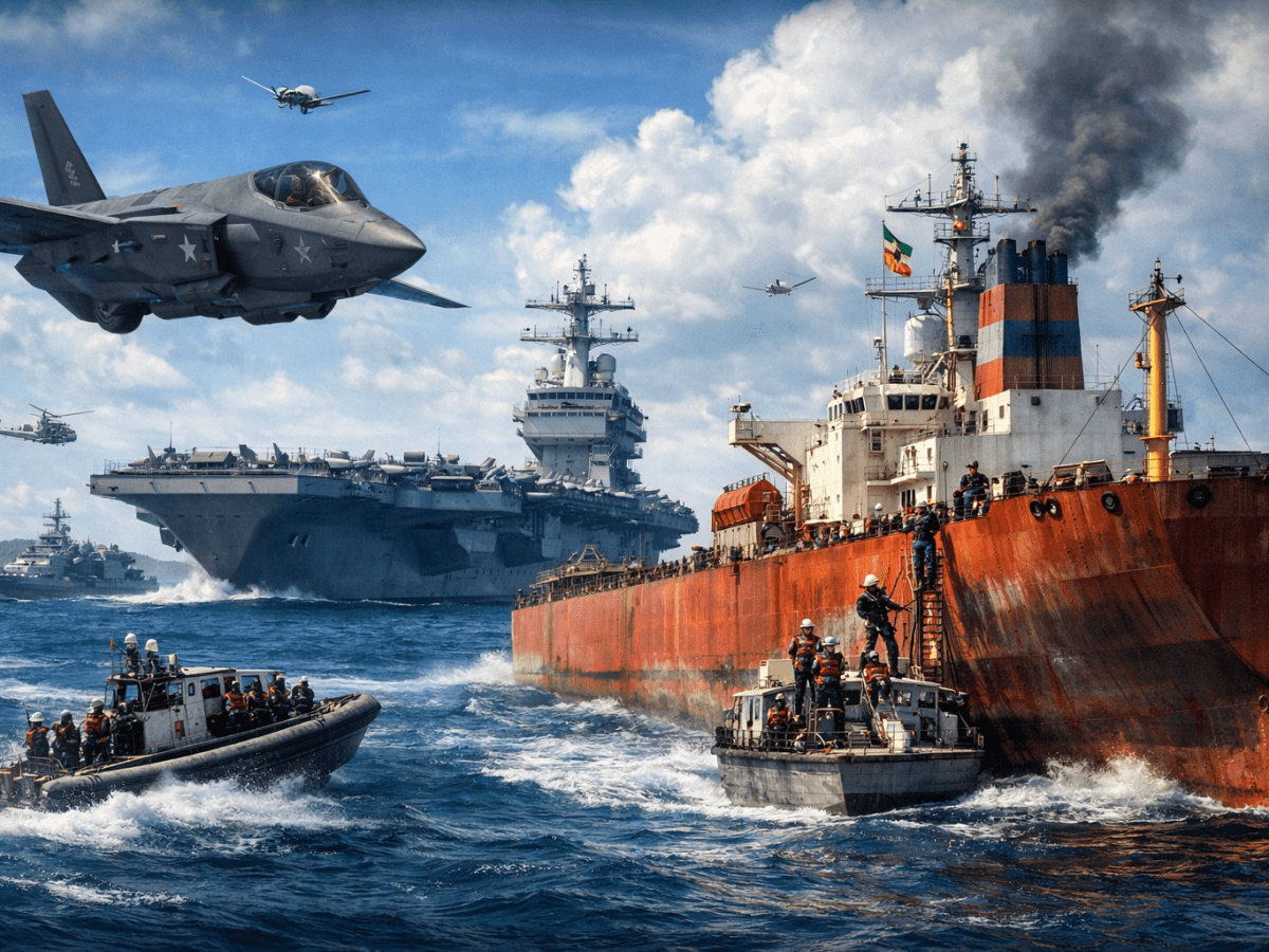 U.S. Escalates Caribbean “Quarantine” on Venezuelan Oil Tankers as Trump Tightens Sanctions Enforcement