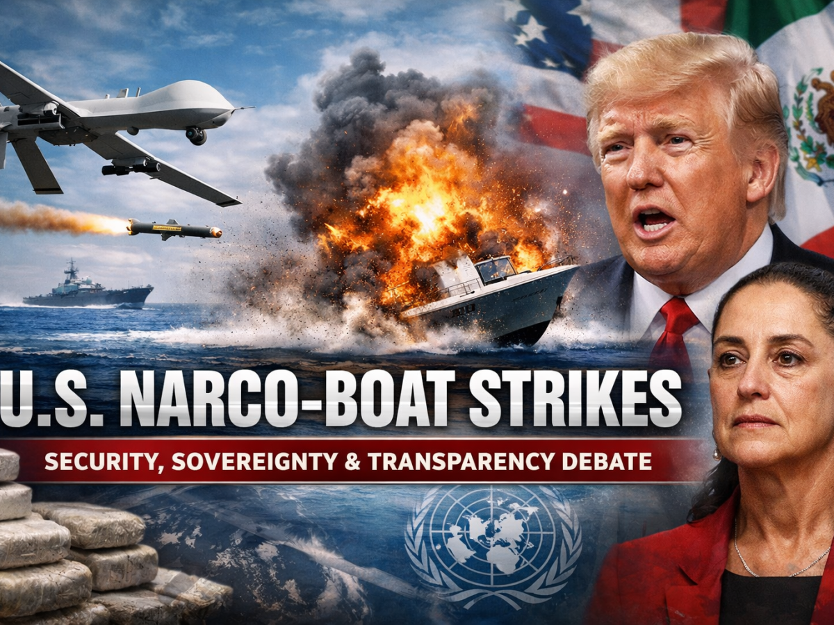 U.S. Narco-Boat Strikes Spark Debate Over Security, Sovereignty, and Transparency