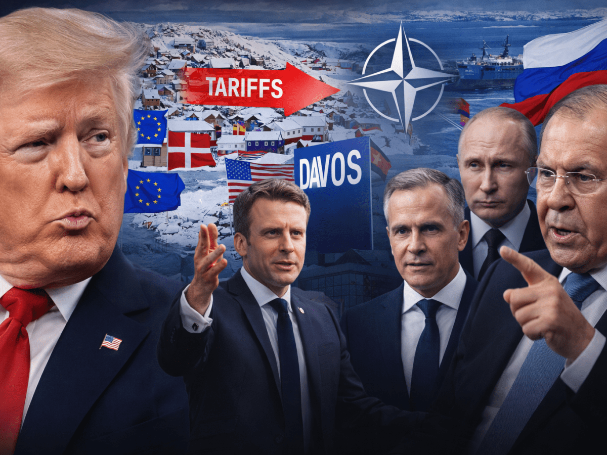 Greenland, Davos, and the New Coercion Cycle: How Trump’s Arctic Push, Allied Backlash, and Russia’s Gloating Connect