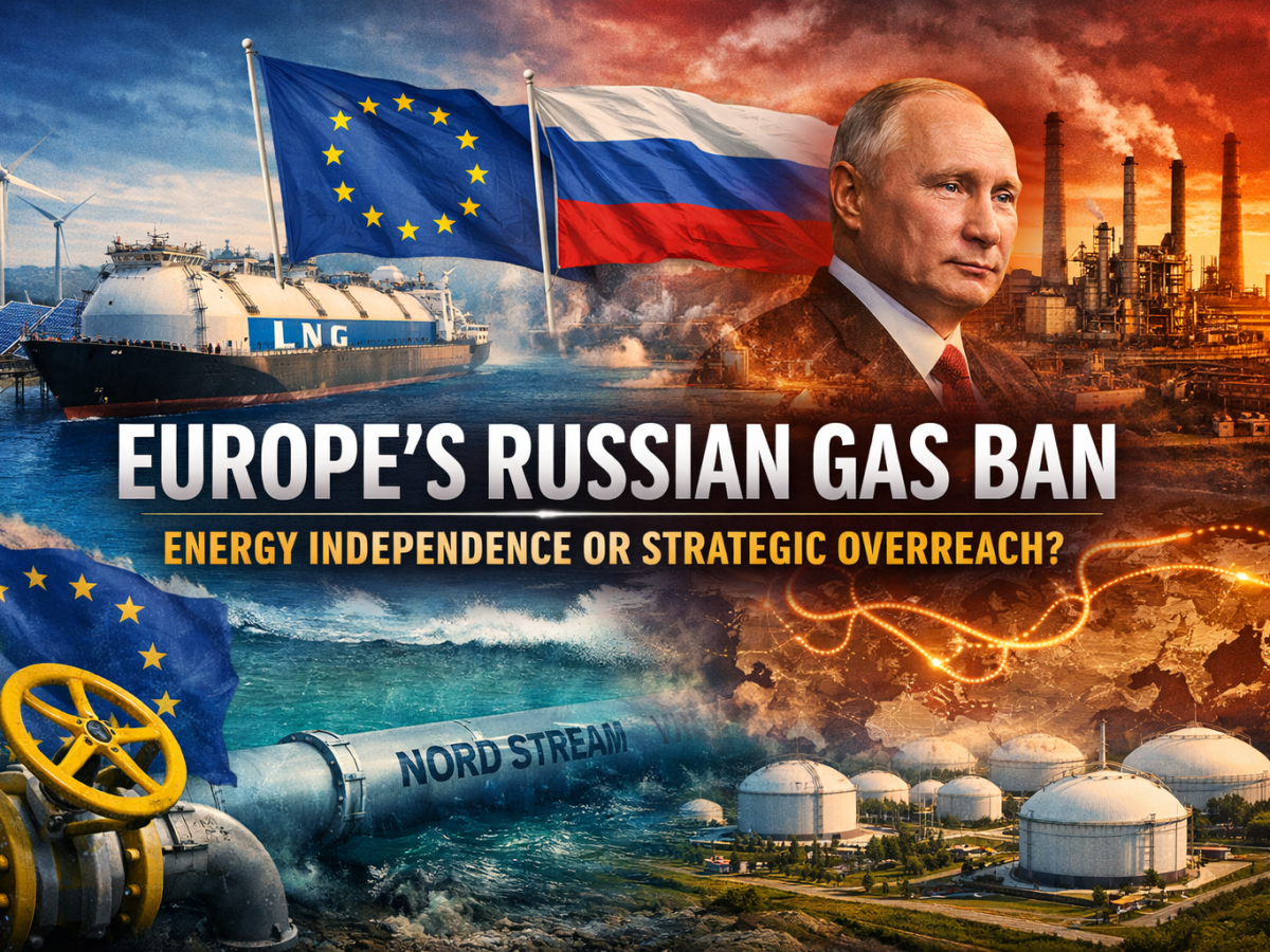 Europe’s Russian Gas Ban: Energy Independence or Strategic Overreach?